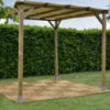 PERGOLA IN LEGNO TRATTATO IN AUTOCLAVE