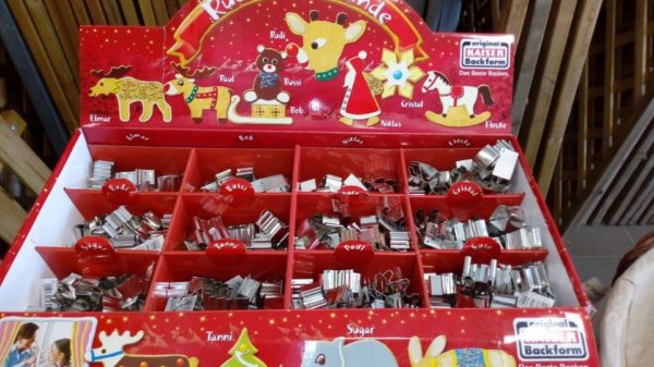 SET DI 12 STAMPINI NATALIZI " KAISER" PER BISCOTTI