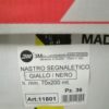 Nastro segnaletico mm.70 x 200 mt. Varie scritte e vari colori - immagine 2